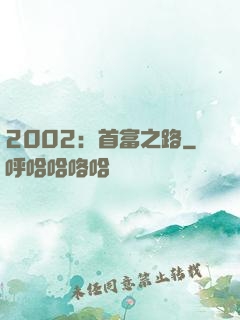 2002：首富之路
