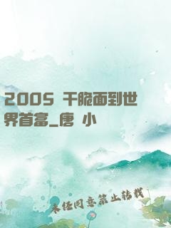 2005從干脆面到世界首富