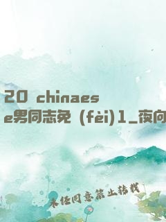 20歲chinaese男同志免費(fèi)1