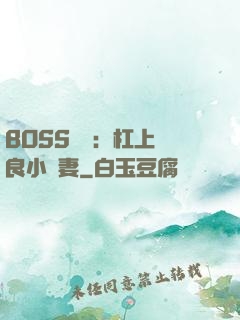 BOSS來襲：杠上無良小嬌妻