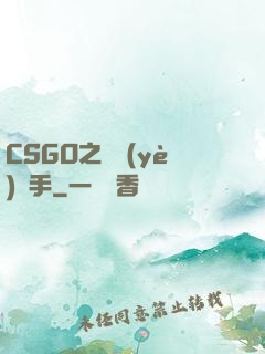 CSGO之職業(yè)選手