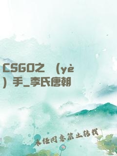 CSGO之職業(yè)選手