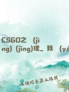CSGO之電競(jìng)經(jīng)理