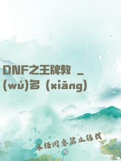 DNF之王牌教練