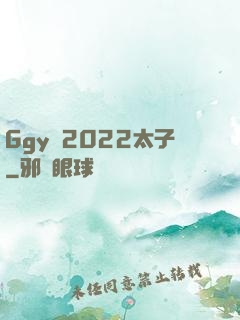 Ggy鈣2022太子