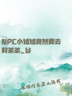 NPC小姐姐竟然要去救弟弟