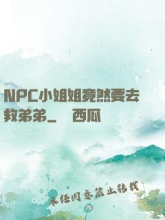 NPC小姐姐竟然要去救弟弟