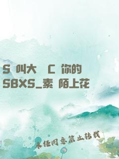 S貨叫大聲點C爛你的SBXS