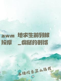 awm絕地求生前列腺按摩懲罰