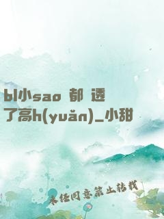 bl小sao貨都濕透了高h(yuǎn)