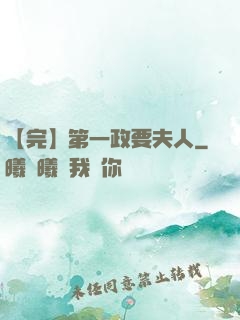 【完】第一政要夫人