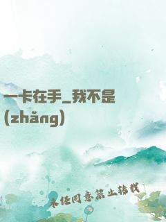 一卡在手