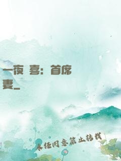 一夜驚喜：首席絕寵嬌妻