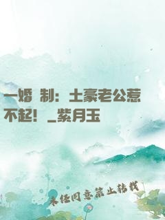 一婚兩制：土豪老公惹不起！