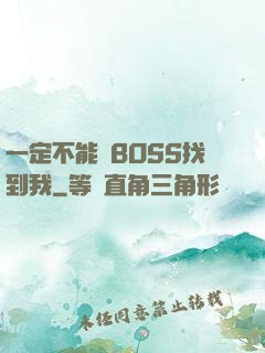 一定不能讓BOSS找到我