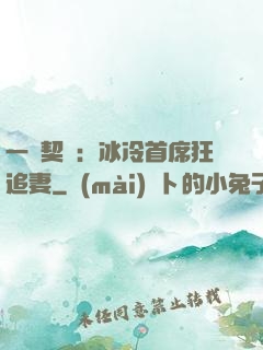 一紙契約：冰冷首席狂追妻