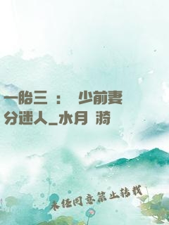 一胎三寶：陸少前妻過分迷人