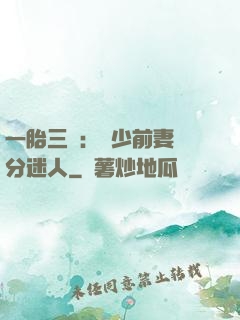 一胎三寶：陸少前妻過分迷人