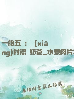一胎五寶：鄉(xiāng)村悠閑奶爸
