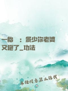 一胎雙寶：景少你老婆又跑了