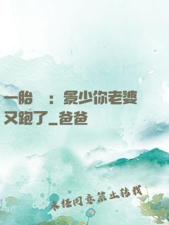 一胎雙寶：景少你老婆又跑了