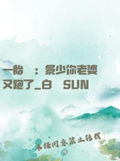 一胎雙寶：景少你老婆又跑了