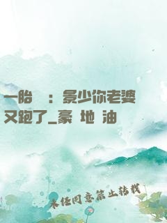 一胎雙寶：景少你老婆又跑了