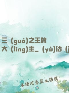 三國(guó)之王牌大領(lǐng)主