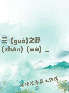 三國(guó)之野戰(zhàn)無(wú)雙