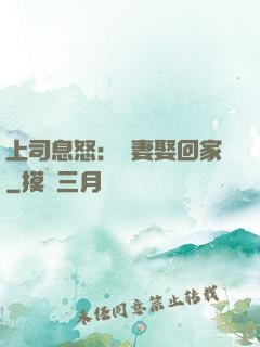 上司息怒：頑妻娶回家