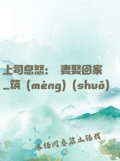 上司息怒：頑妻娶回家