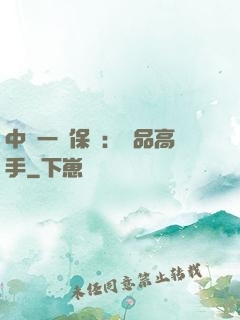 中華一號保鏢：極品高手