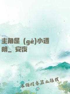 主角是個(gè)小透明