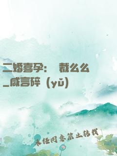 二婚喜孕：總裁么么噠