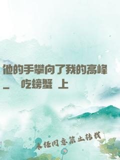 他的手攀向了我的高峰