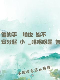 他的手漸漸地也開始不安分起來小說
