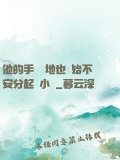 他的手漸漸地也開始不安分起來小說