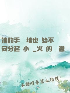 他的手漸漸地也開始不安分起來小說
