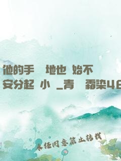 他的手漸漸地也開始不安分起來小說