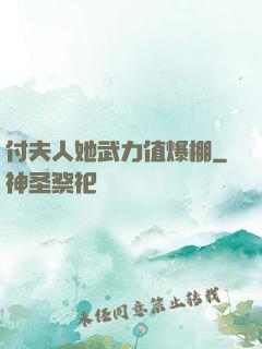 付夫人她武力值爆棚