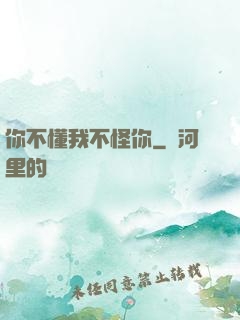 你不懂我不怪你