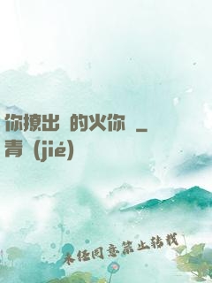 你撩出來的火你滅