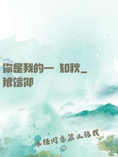 你是我的一葉知秋