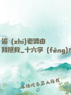 偏執(zhí)老婆由我拯救