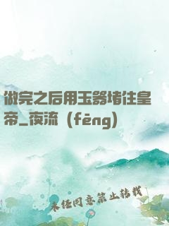 做完之后用玉器堵住皇帝