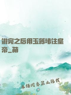 做完之后用玉器堵住皇帝
