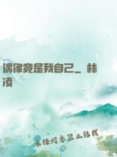 偶像竟是我自己