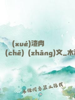 偽裝學(xué)渣肉車(chē)長(zhǎng)文