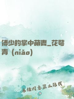 傅少的掌中萌妻