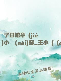 兒子日娘章節(jié)小說內(nèi)容